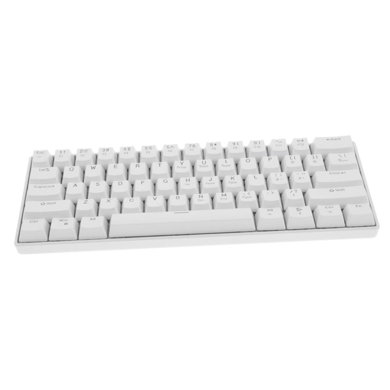 RGB Backlit Mechanical Gaming Keyboard Wired Compact for Laptops Tactile Response - Image 2