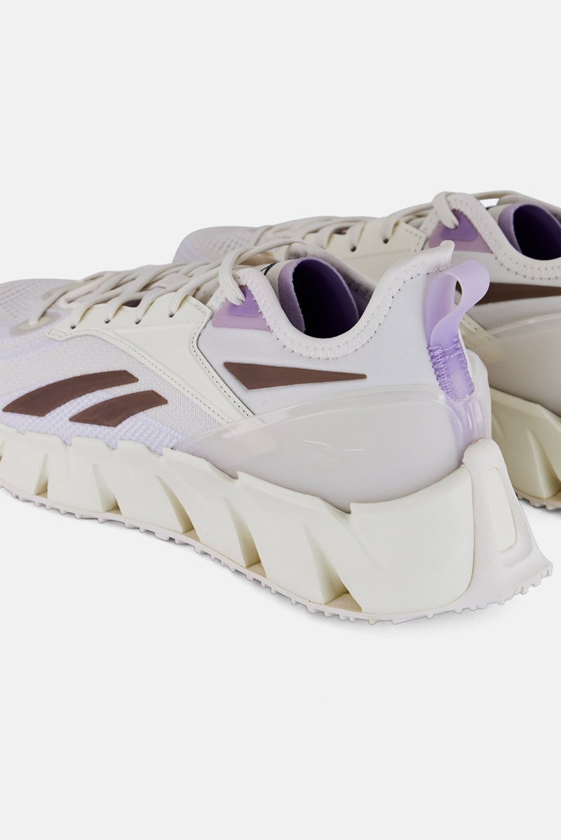 Reebok Women Zig Kinetica 3 Lace Up Running Shoes, Multicolor  - Image 2