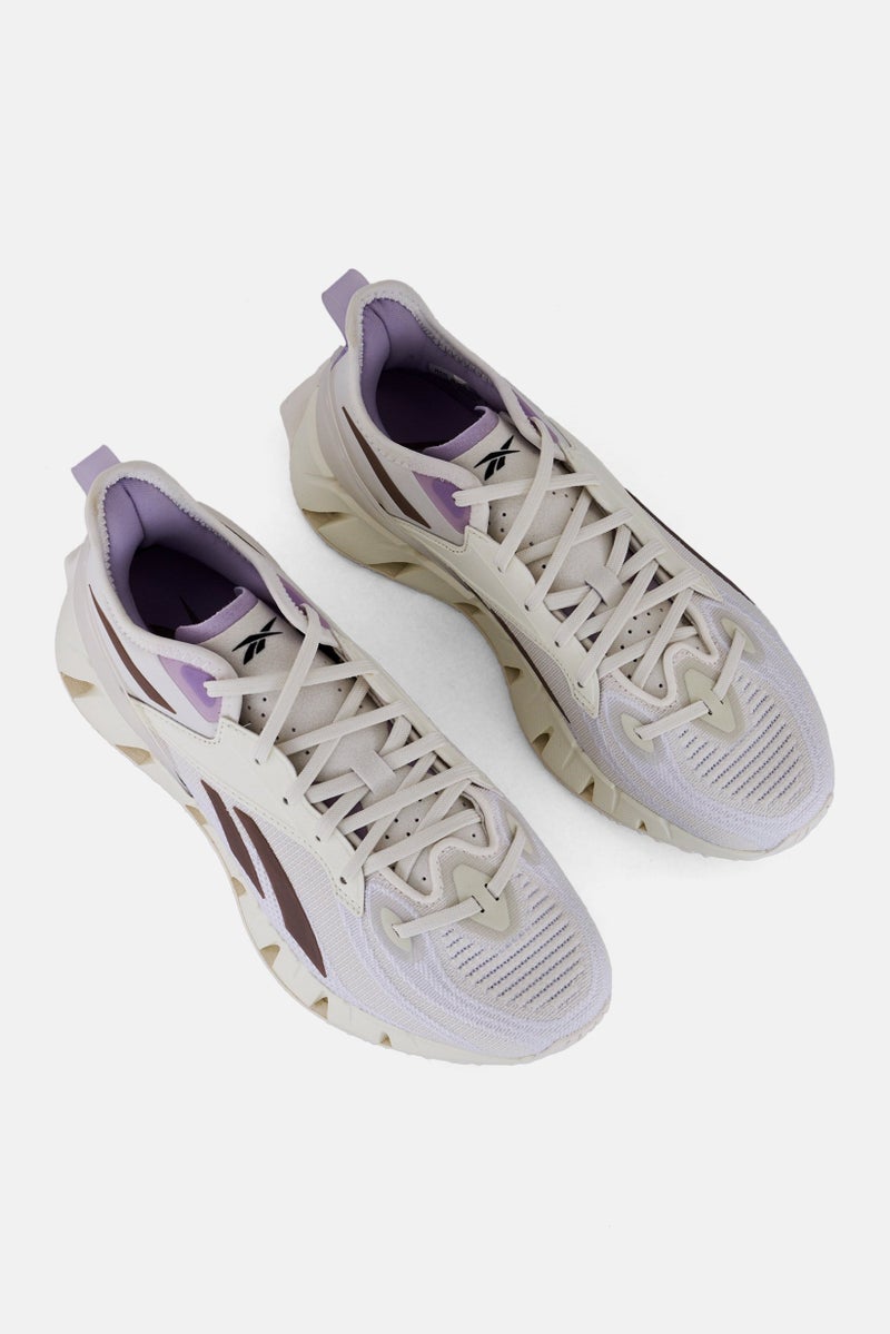 Reebok Women Zig Kinetica 3 Lace Up Running Shoes, Multicolor  - Image 4