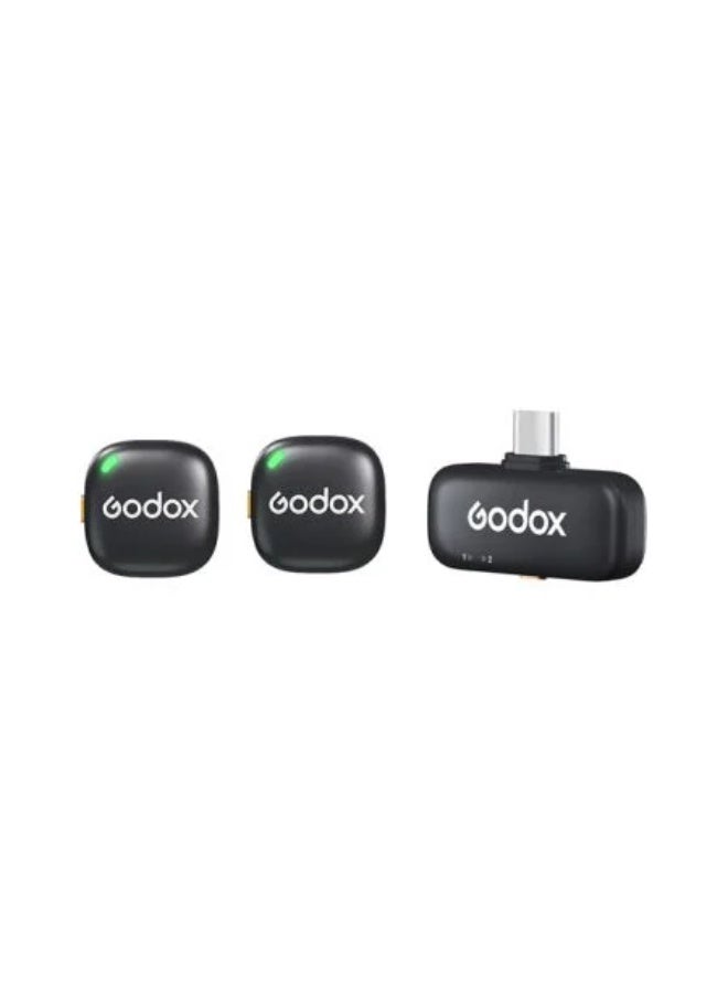 Godox 2.4GHz Dual cube Wireless Microphone System - Image 2
