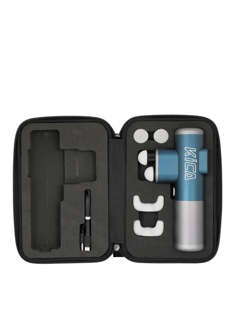 KiCA KICA pro Electric Handheld Massager Gun for Athletes Portable Small-Deep Tissue for Body Arms Back Muscle Massager Relief Gem/Sports Pain Recovery, Intelligent Speed Control, Mini Pocketsize - Image 5