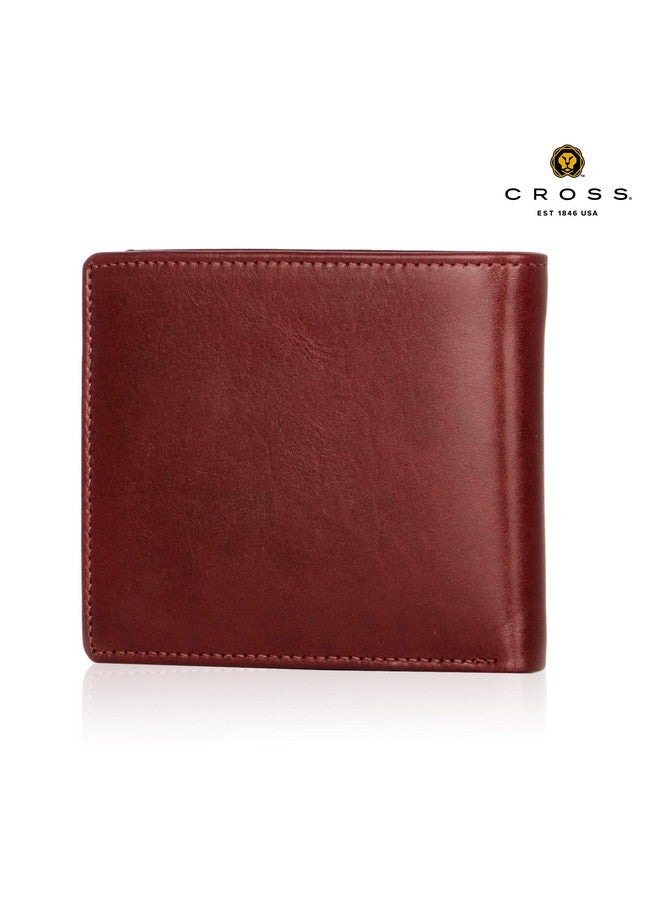 Cross محفظة جلدية بنية للرجال (AC1208072_1-25) ، براندي - Image 2