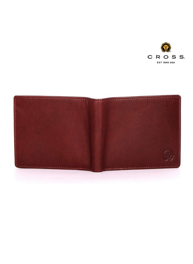 Cross محفظة جلدية بنية للرجال (AC1208072_1-25) ، براندي - Image 5