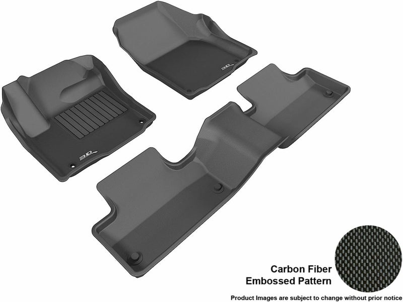 3D MAXpider Kagu All-Weather Floor Mat Set for Land Rover Range Rover Evoque (2014-2018) - Gray - Image 1