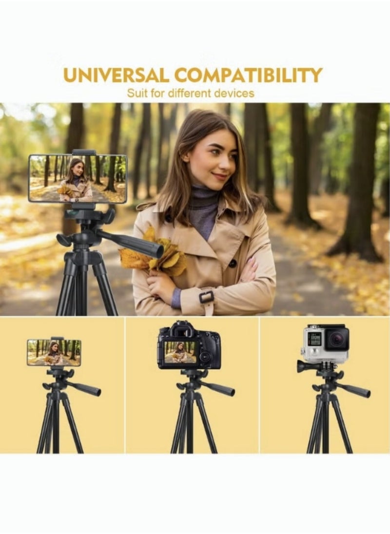 51 Inch Extendable Phone Tripod and Camera Stand with Bluetooth Remote and Clip - pzsku/Z87D4C1C3DA37D56E76F4Z/45/_/1729438022/b645dd08-ca77-4380-b892-79ea99d6f4a4