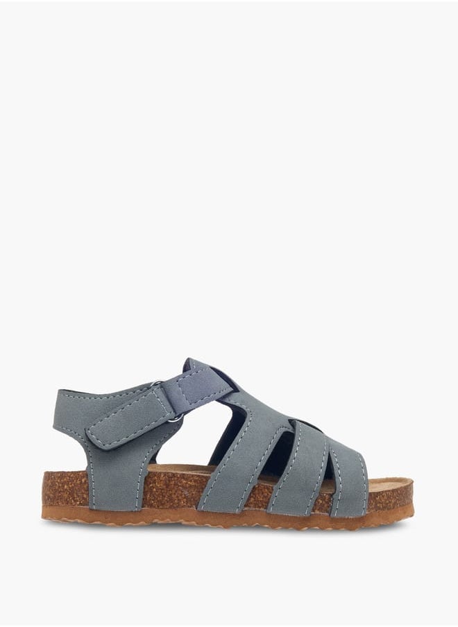 LBL by Shoexpress Boys Strappy Sandals With Hook And Loop Closure  - Image 1