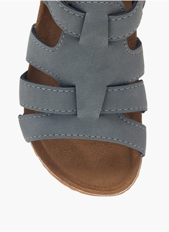 LBL by Shoexpress Boys Strappy Sandals With Hook And Loop Closure  - Image 3