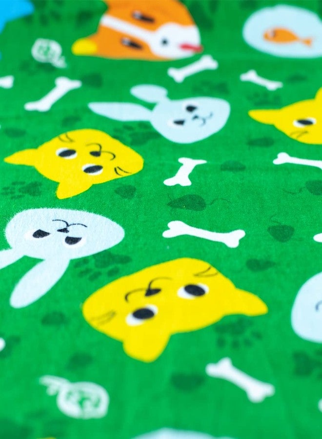 KinderMat Sheets - Full Nap Mat Washable Cover - Pet Pals - Regular, 47" x 22", Great for Daycare & Family Households - Image 4