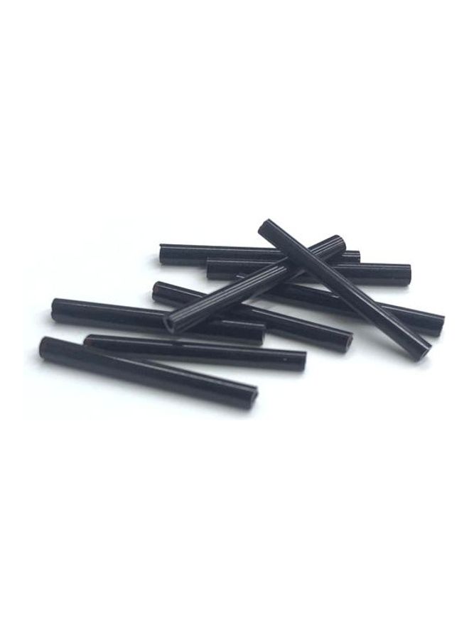 إسكدنيا مجموعة خرز زجاجي على شكل أنبوب بوق، مكونة من 1100 قطعة. 2سم - Image 3