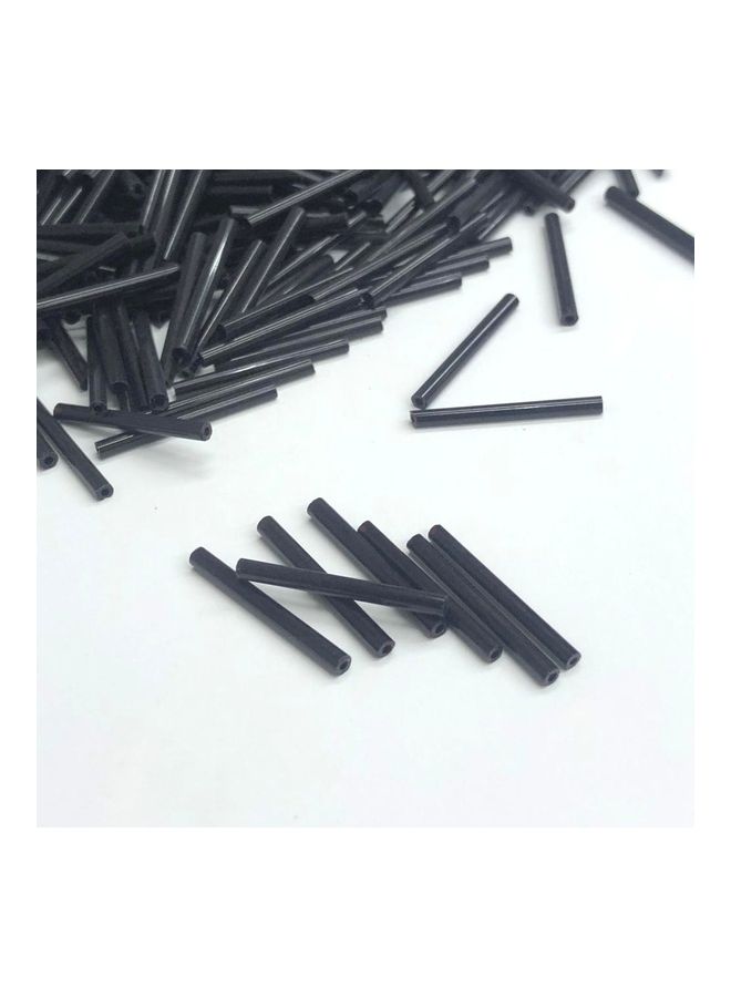 إسكدنيا مجموعة خرز زجاجي على شكل أنبوب بوق، مكونة من 1100 قطعة. 2سم - Image 2