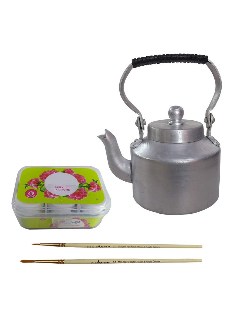Penkraft Scandinavian Art on Kettle DIY kit Free Video Tutorial