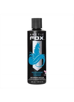 ARCTIC FOX Vegan and Cruelty-Free Semi-Permanent Hair Color Dye (8 Fl Oz, AQUAMARINE)  - Image 1