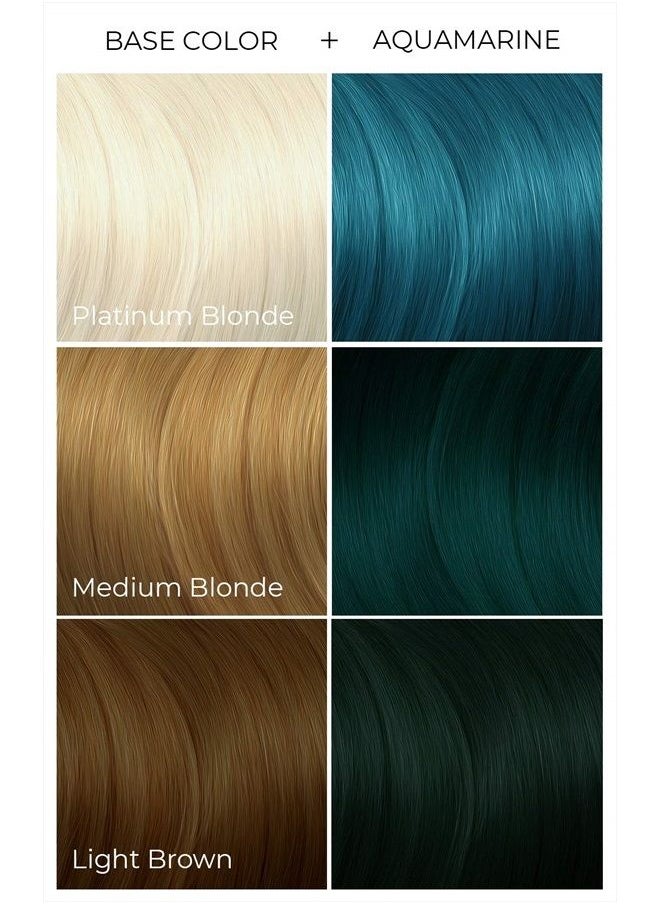 ARCTIC FOX - Vegan and Cruelty-Free Semi-Permanent Hair Color Dye (8 Fl Oz, AQUAMARINE) - Image 1