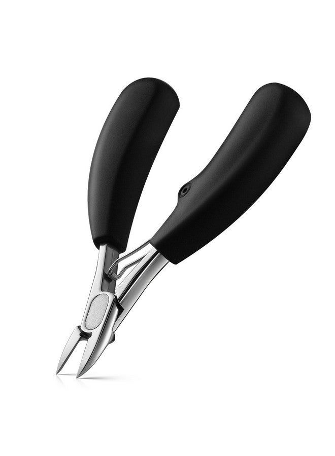BEZOX Straight Toenail Clippers For Ingrown Toenail Prevention, Podiatrist Ingrown Nail Clippers For Thick Toenails, Ergonomic Finger Nail Clippers For Adults, Seniors, Men And Women - Image 1