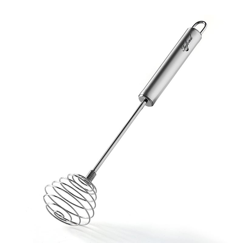 TAFOND Whisk Stainless Steel Spring Whisk Balloon Whisk Egg Beater for Blending Whisking Beating or Stirring