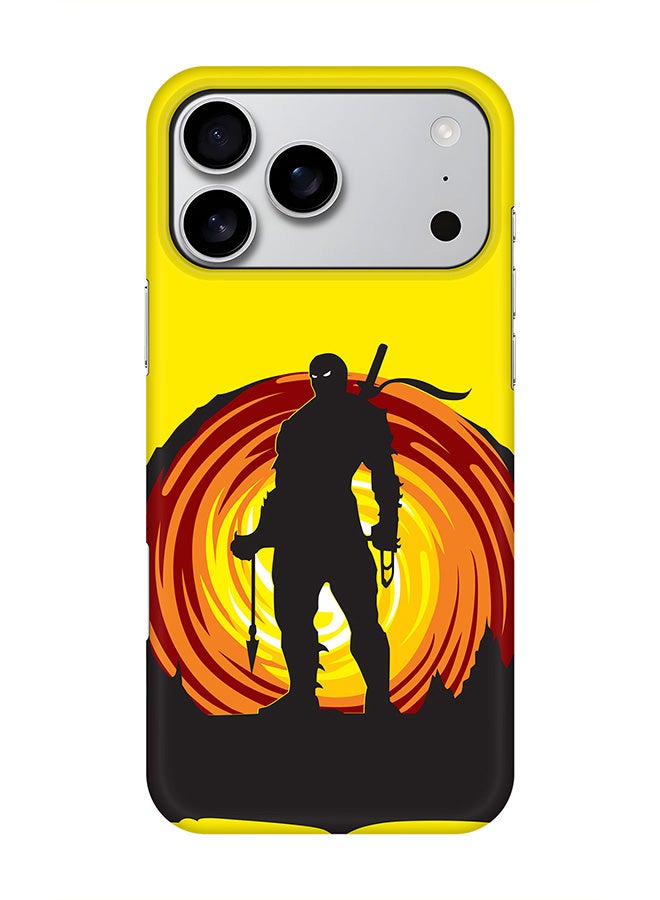 Stylizedd For iPhone 17 Pro Max,Case, [Compatible with MagSafe] Magnetic cover Slim fit Protection Matte, - Ninja Typhoon