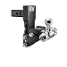 B&W Trailer Hitches BW Trailer Hitches MultiPro Tow Stow Adjustable Trailer Hitch Ball Mount Compatible with MultiPro Tailgate Fits 2 Receiver TriBall 178 x 2 x 2516 45 Drop 10000 GTW TS10066BMP - Image 2