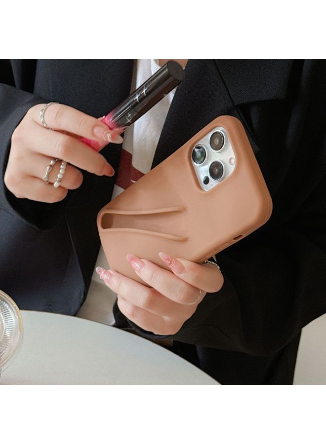 Haley Can Put Lipstick For Iphone15 For Iphone 14 Phone Case 13 Lipstick 12 Silicone 11 Women Xr/6s/8p-Color:Pink-Applicable Model:For Iphone 11
