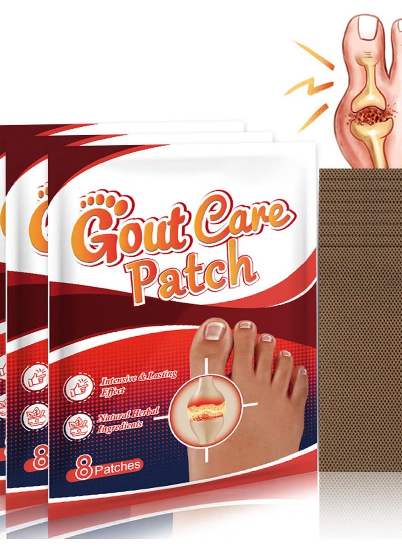 Excefore - Gout Treatment Patch, 40pcs Arthritis Thumb Patches for Pain Relief, Swelling Reduction, and Inflammation Diminishment - Image 1