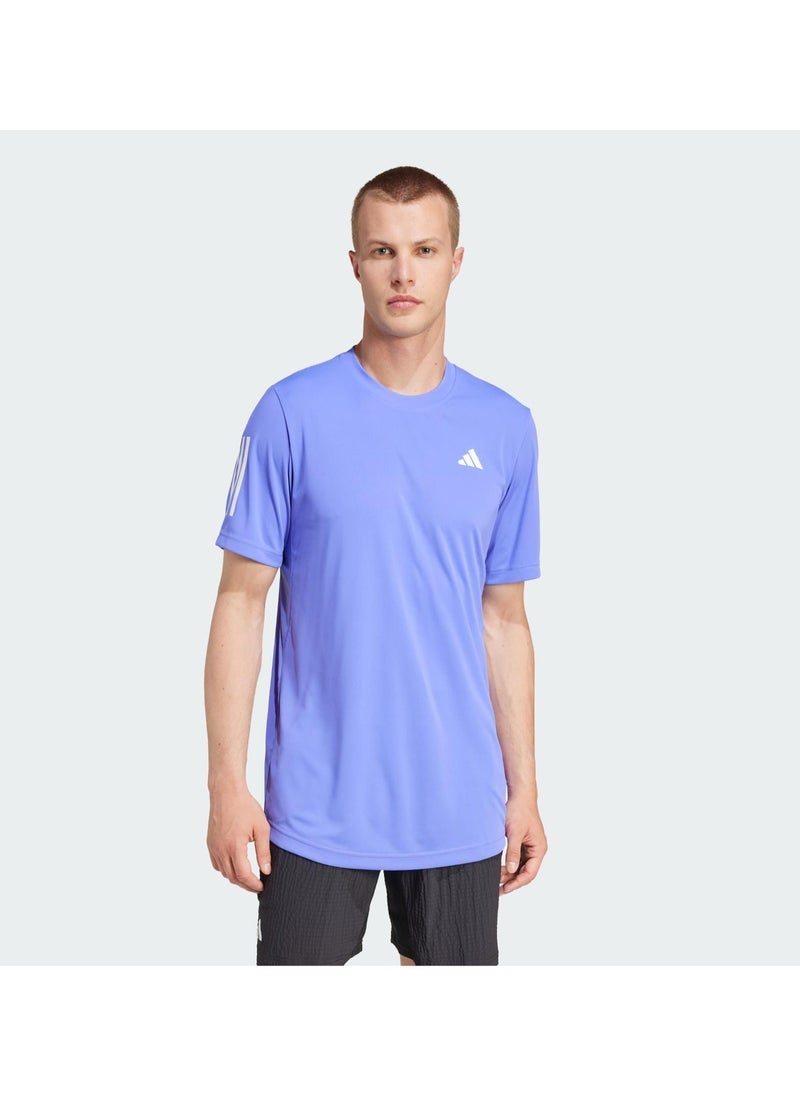 adidas تيشيرت تنس Club 3 Stripe  - Image 1