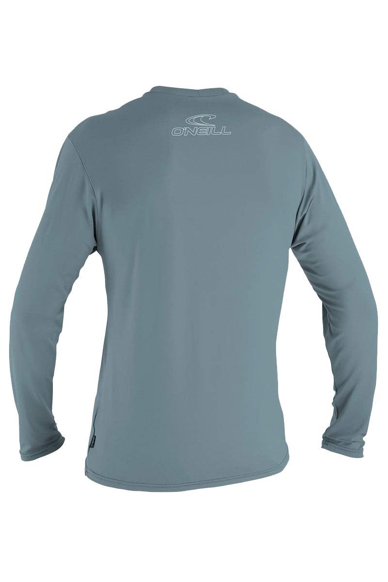 O'Neill Men's Basic Skins UPF 50+ Long Sleeve Sun Shirt, Dusty Blue, S - Image 4