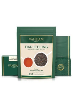 VAHDAM Darjeeling Tea Leaves 250g Pure Himalayan Black Tea FTGFOP1 Grade Loose Leaf Brew 125 Cups  - Image 5