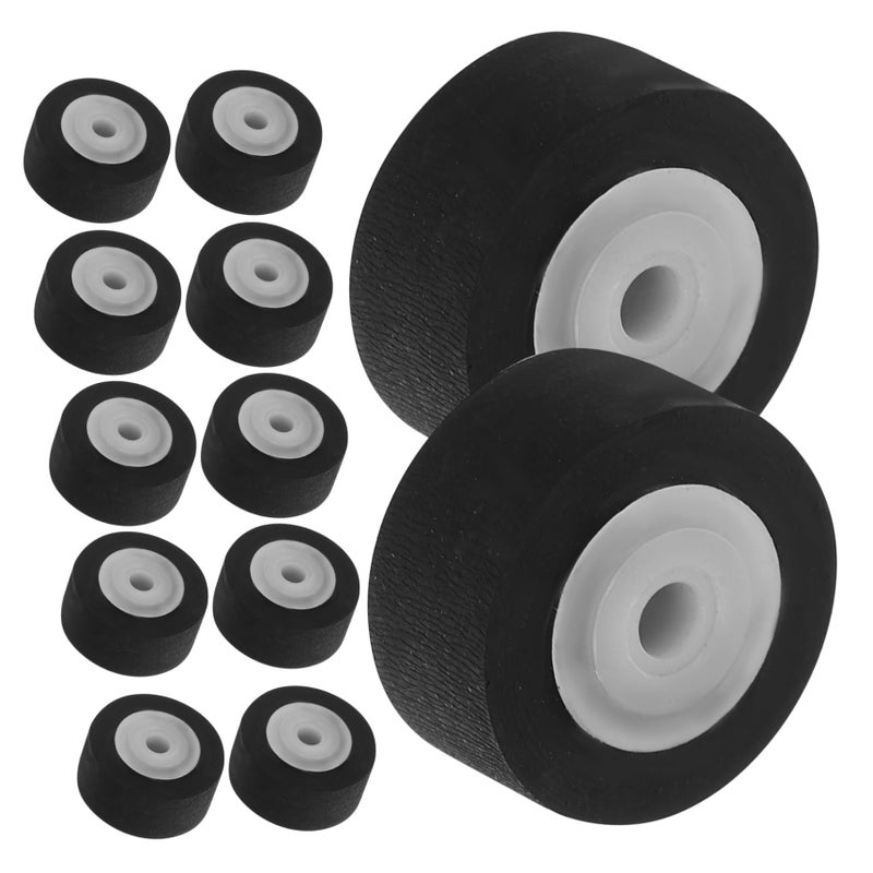 12pcs Solid Plastic Pinch Rollers for Cassette Tape Recorder Repair Video Maintenance - Image 2