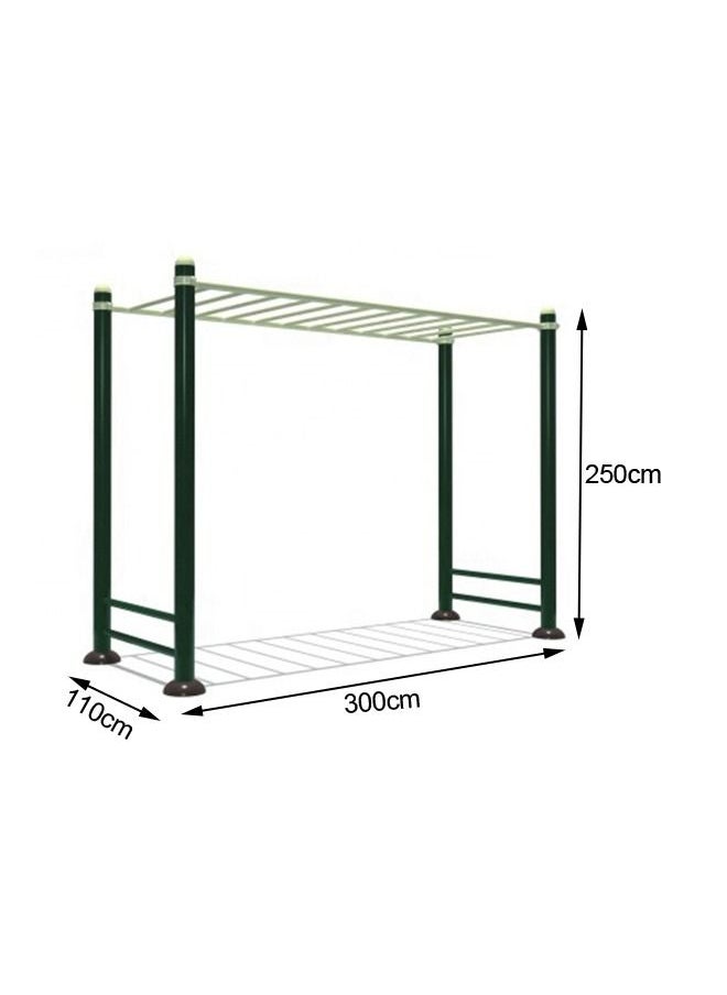 JSAITOYS - Monkey Bar Horizontal Ladder Outside Exercise Fitness Equipment For Children Outdoor Sports - Image 1