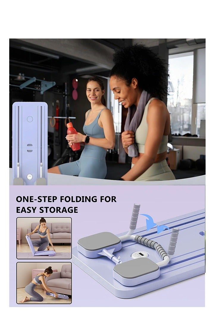 Generic Pilates board, Pilates body shaper set, multifunctional foldable Pilates body shaper board, high-intensity Pilates equipment, portable fitness board for men and women at home.  - Image 5