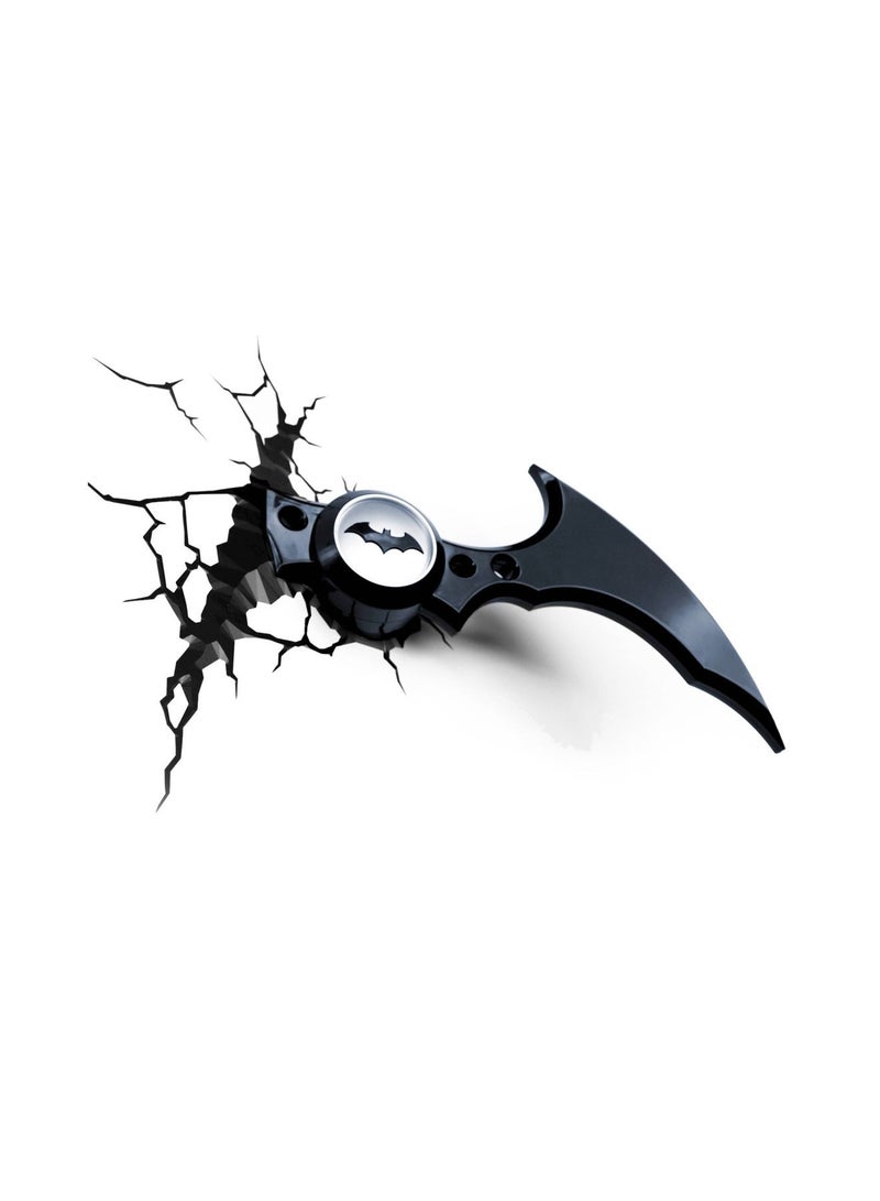 Y&D Batman Batarang 3D Deco Light Black  - Image 2