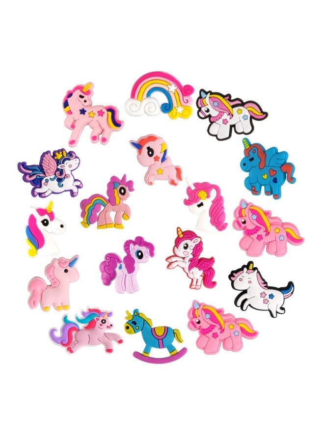 fantasize Unicorn Charms for Clogs Shoe Decoration, Gift for Boys Girls Men Women Adults - Image 1