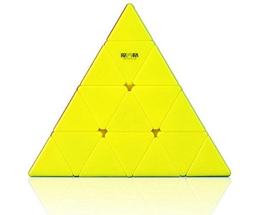 CuberSpeed QY Toys 4x4 Pyramid stickerless Magic Cube Master Pyraminx Speed Cube - Image 5