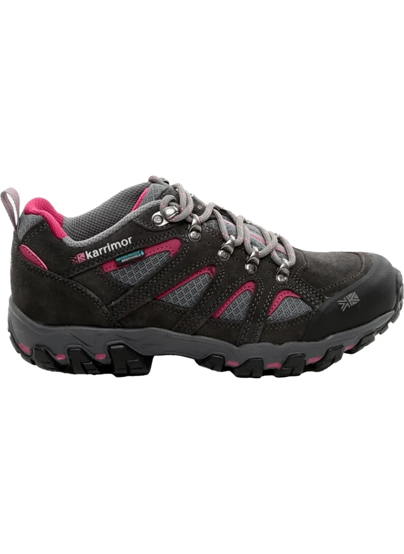 Karrimor Bodmin Low 5 Ladies Weathertite Dark Grey/cochineal