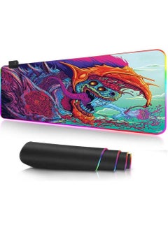 Gaming Mouse Pad -Hyper Beast Rgb Extended Size Xxl For Keyboard And Mouse (80×30 Cm)
