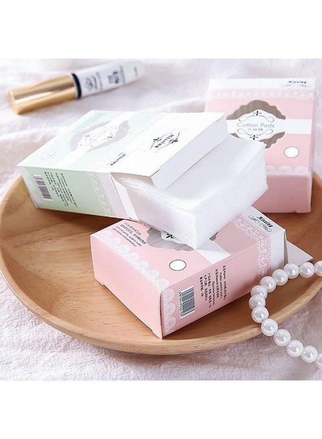 PARVY Cotton Pads, Makeup Removing Wipes, Cotton Pads for Face Wipes Remove Pad Soft Touch Cosmetic Facial Care Cleansing Tissues(40 Cotton Pads) - Image 2