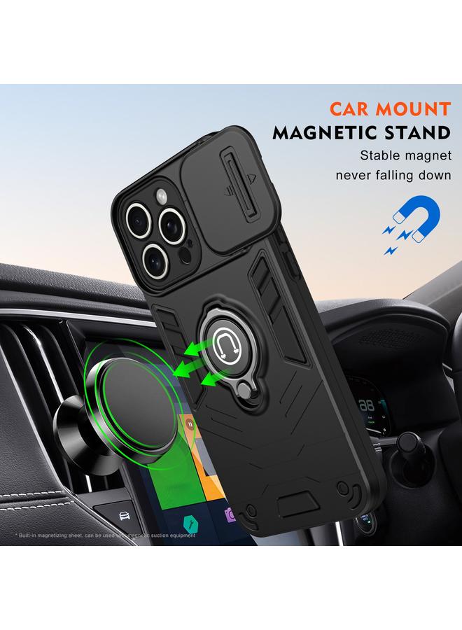 اس-توب جراب لهاتف iPhone 15 Pro Max مزود بحلقة تثبيت كاميرا - Image 5