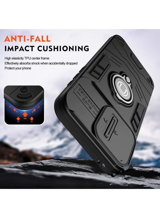 اس-توب جراب لهاتف iPhone 15 Pro Max مزود بحلقة تثبيت كاميرا - Image 4