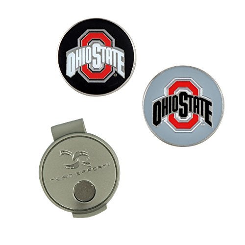 Team Effort Ohio State Buckeyes Hat Clip & 2 Ball Markers - Image 5