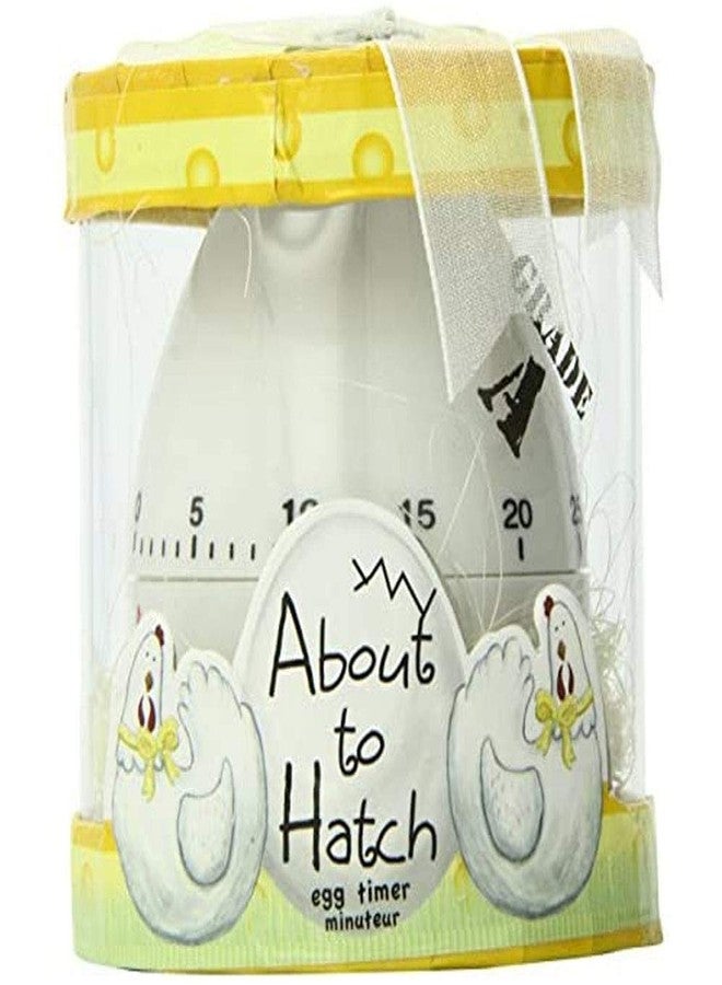 Kate Aspen"About to Hatch" Kitchen Egg Timer in Showcase Gift Box, Yellow (18010WT) - Image 1