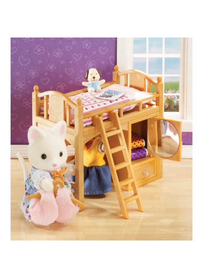 Calico Critters - Loft Bed - Create A Cozy And Fun Space For Your Critters To Sleep! - Image 1