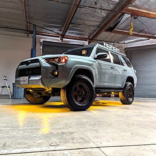 KC مجموعة الإضافات ذات الإضاءة المزدوجة - إعصار V2 - لون كهرماني - بطول 2.5 متر - Image 2