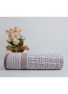 BROKEN LINES TOWELS - 450 GSM - 100% Cotton Velour - Bath Sheet 80x160 cm -MultiColour - Modern Stripe Design - Luxury Touch - Extra Absorbent