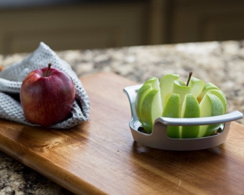 Westmark Apple Slicer, Cuts 10 Even Slices, Easy to use Apple Corer Made of Coated Aluminum and Stainless Steel Blades Save time multiple slices at once Good for your Healthy Snacks - Image 3
