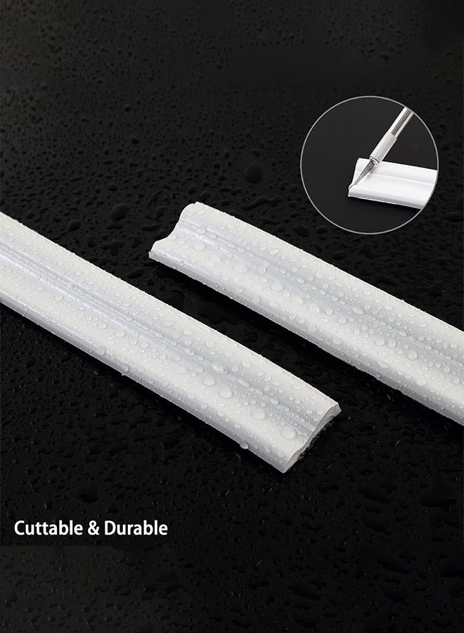 Peel and Stick Chair Rail Molding Self Adhesive Wall Trim PVC Strip for Home Wall Decoration 100cm - Image 4