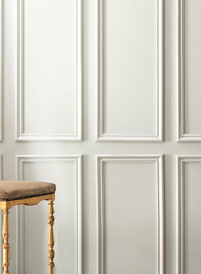 Peel and Stick Chair Rail Molding Self Adhesive Wall Trim PVC Strip for Home Wall Decoration 100cm - Image 2