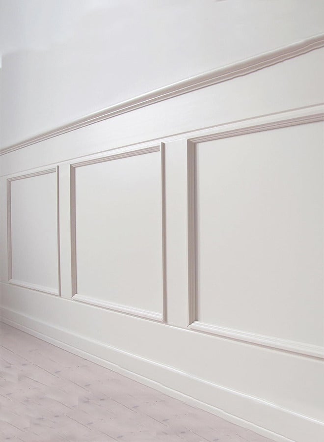 Peel and Stick Chair Rail Molding Self Adhesive Wall Trim PVC Strip for Home Wall Decoration 100cm - Image 5