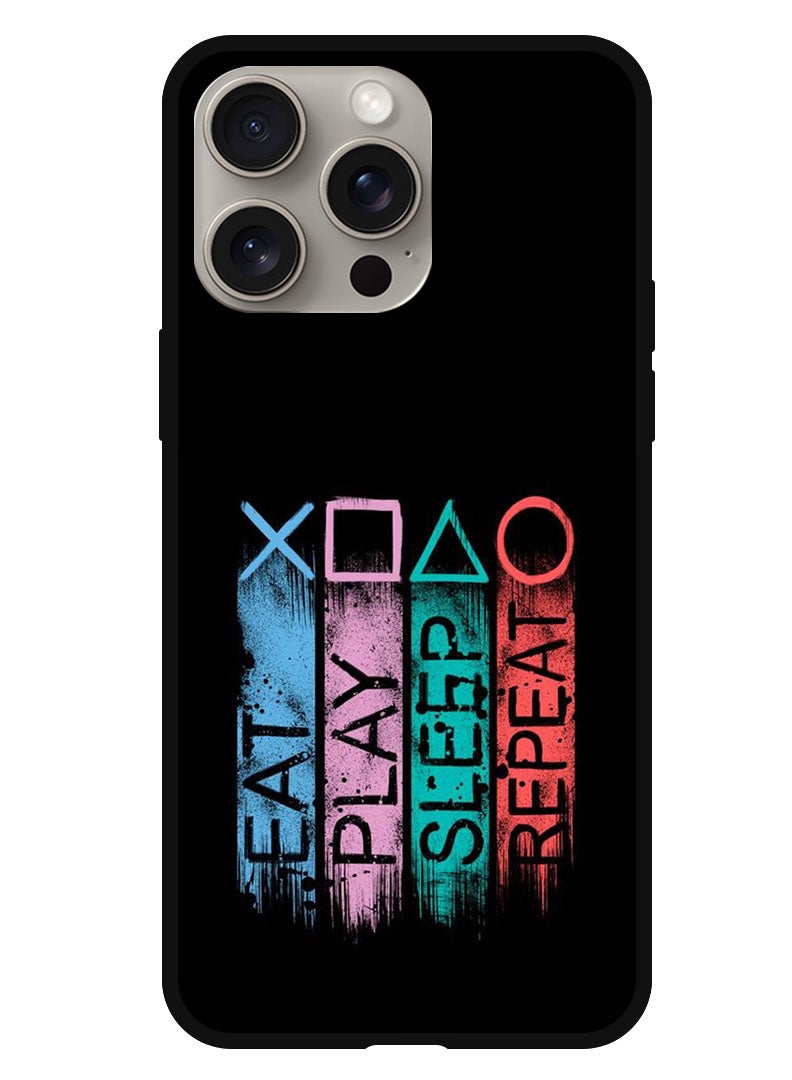Theodor Protective Case Anti Scratch Shock Proof Bumper Cover For iPhone 15 Pro Eat Pla - Image 1