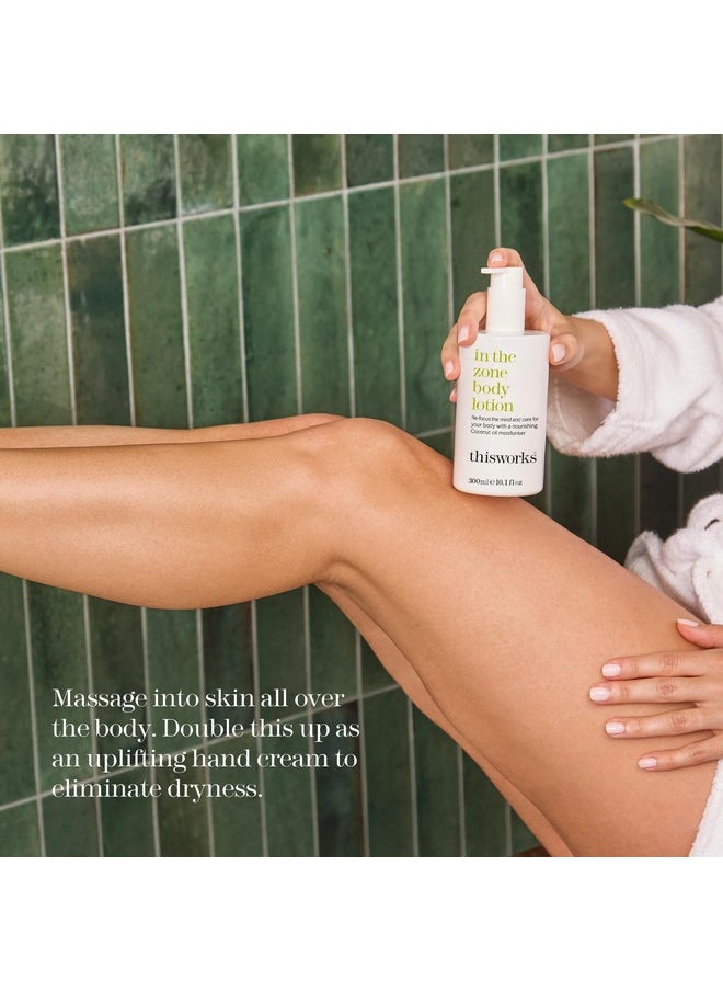 ThisWorks THISWORKS In The Zone Body Lotion, Natural Therapeutic Lotion, 300ml, 10.1 fl. oz  - Image 2