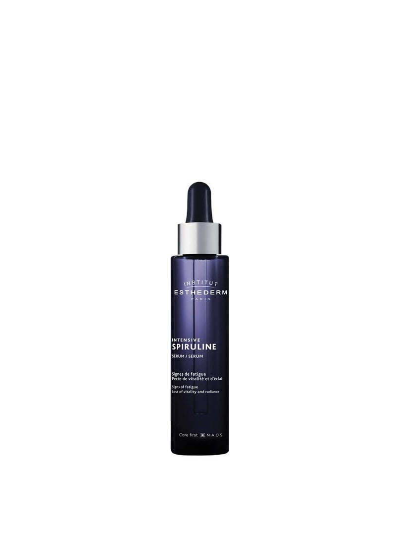 INSTITUT ESTHEDERM Institut Esthederm - Intensive Spiruline Serum - Face and Neck - Radiance Effect - Tired Skin 