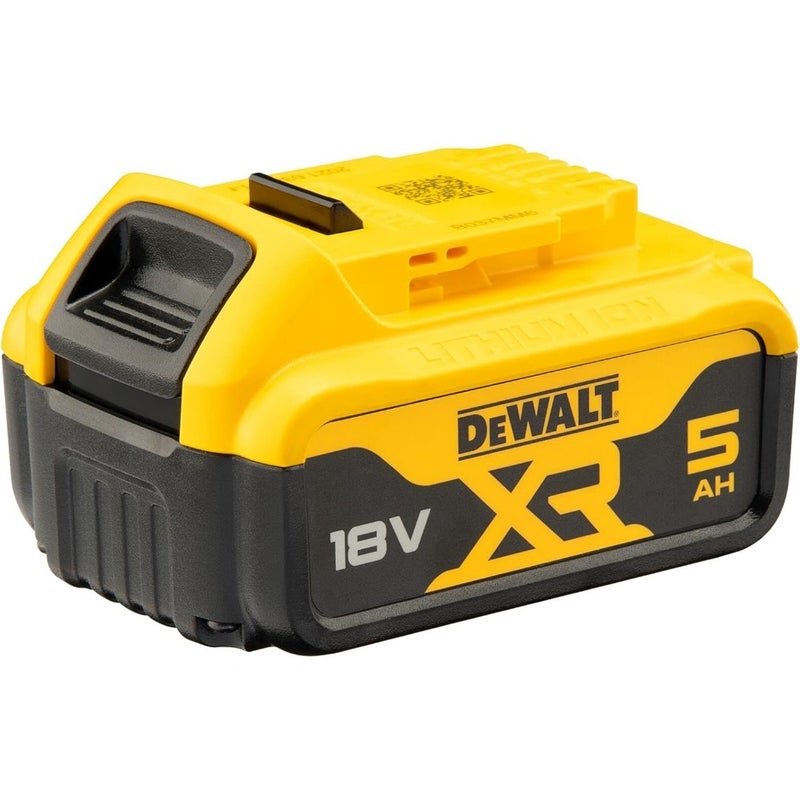 DCB184-18V 5Ah XR Li-Ion Battery Pack For DEWALT Power Tools Compatible With 18V XR Tools Black Yellow High-Capacity Rechargeable Long Runtime Fast Charging - Image 1